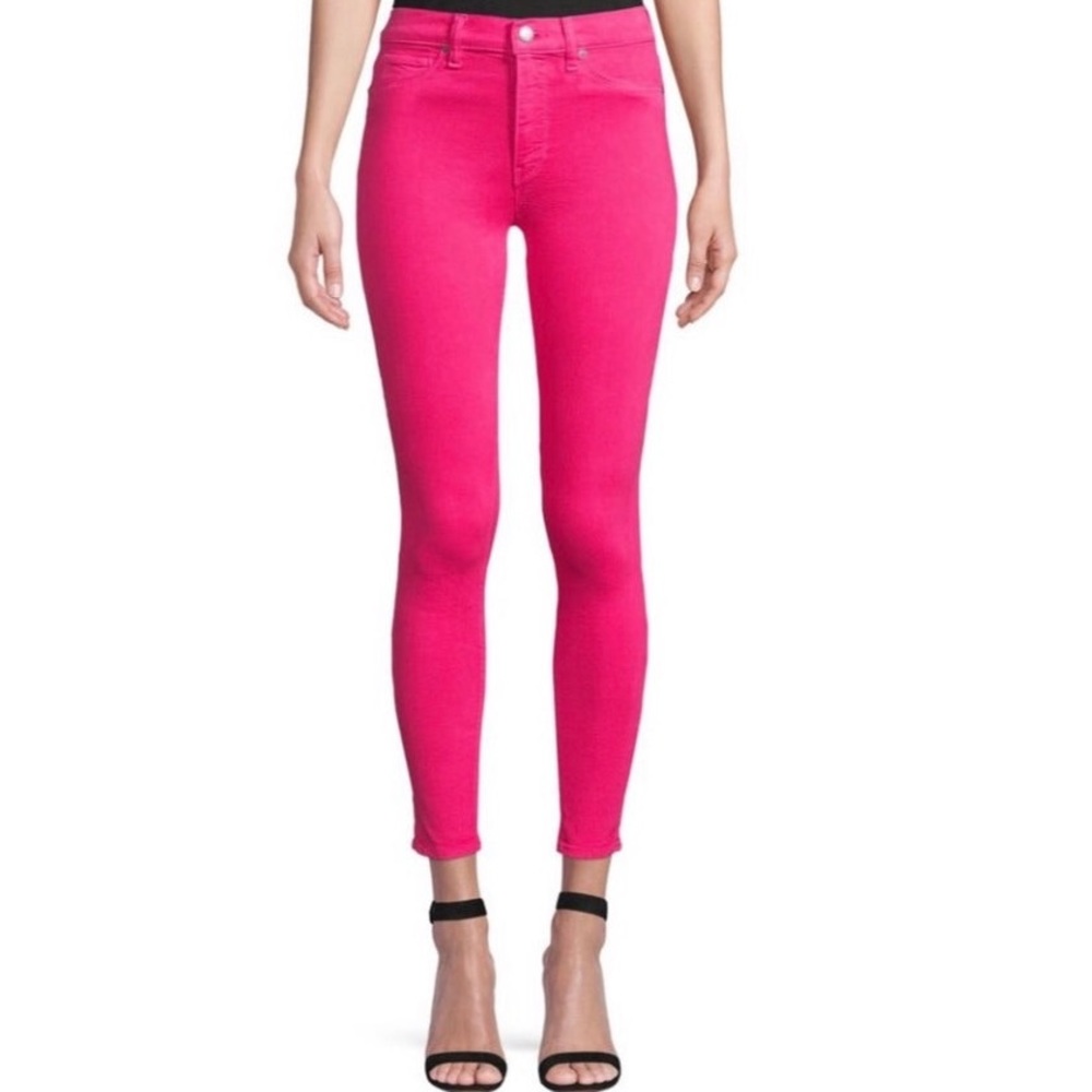 Hudson hot pink jeans
